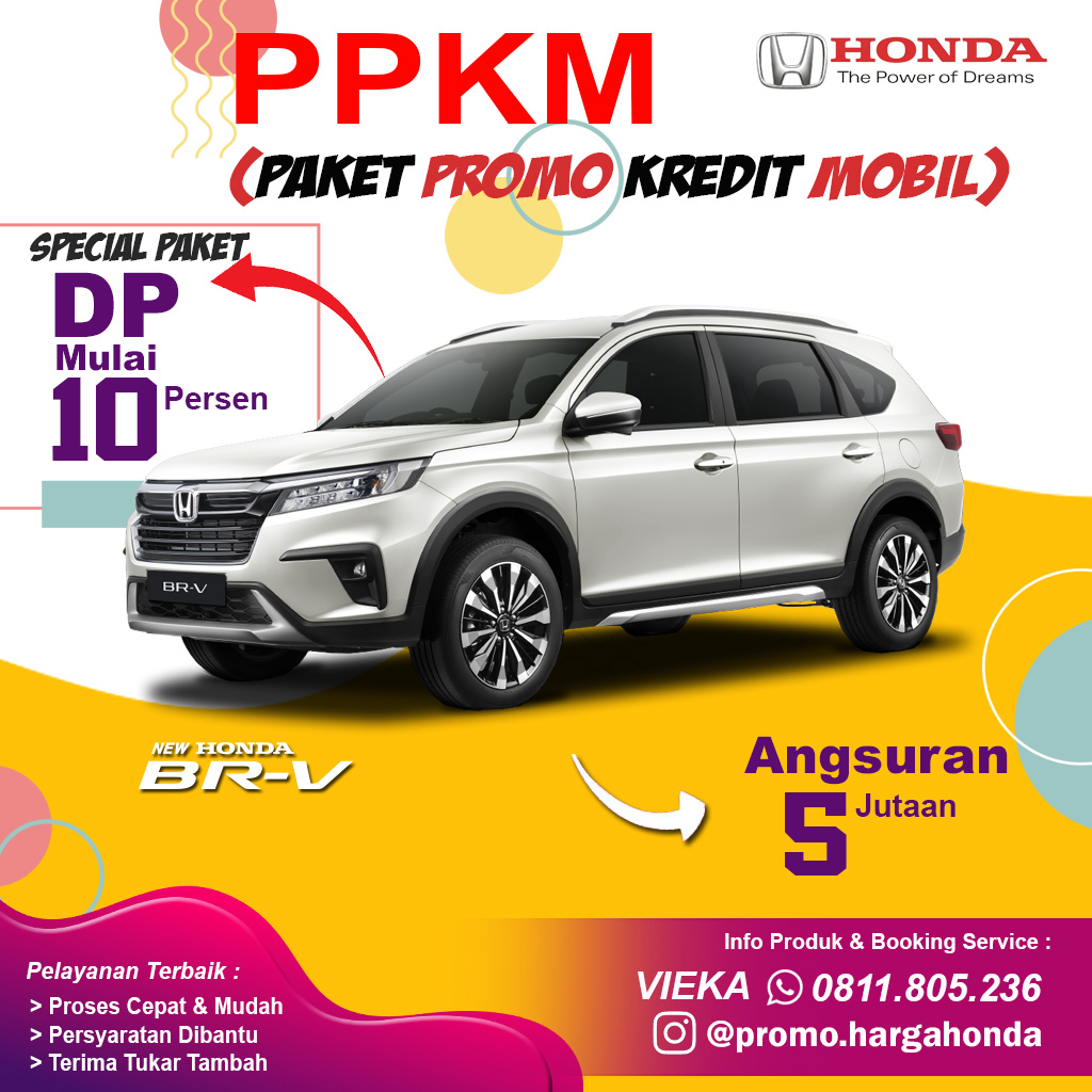 Promo Honda BRV Jakarta -Vieka Honda 0811-805-236